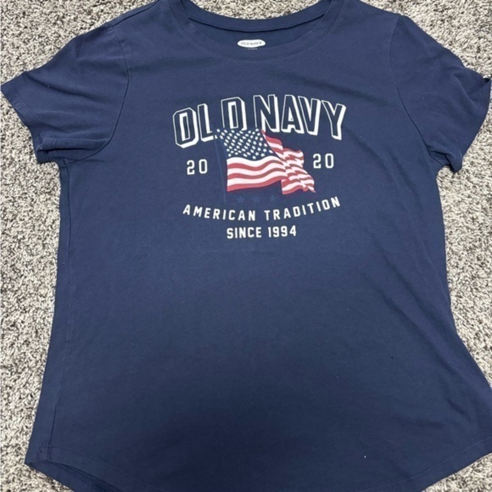 Old Navy Dark Blue EveryWear Tee